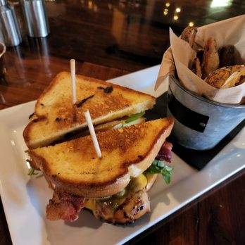The Mill signature dishes Watermelon Bruschetta
The Dirty Bird
The Mill Burger